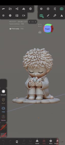 FREE GiFT - Chibi Cosmic Guardian 3d model