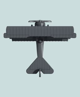 1:144 Fokker Dr.I 3d model
