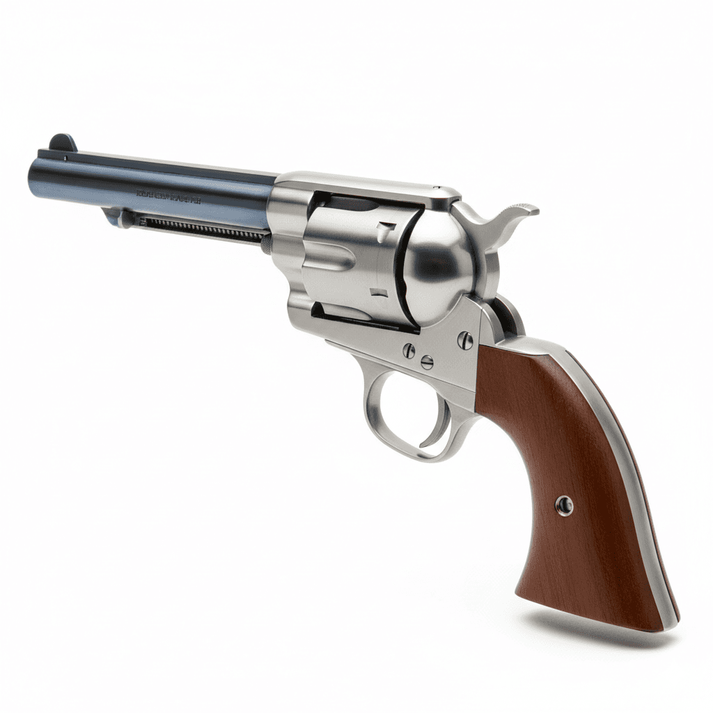 Ruger New Vaquero Classic Revolver 3d model