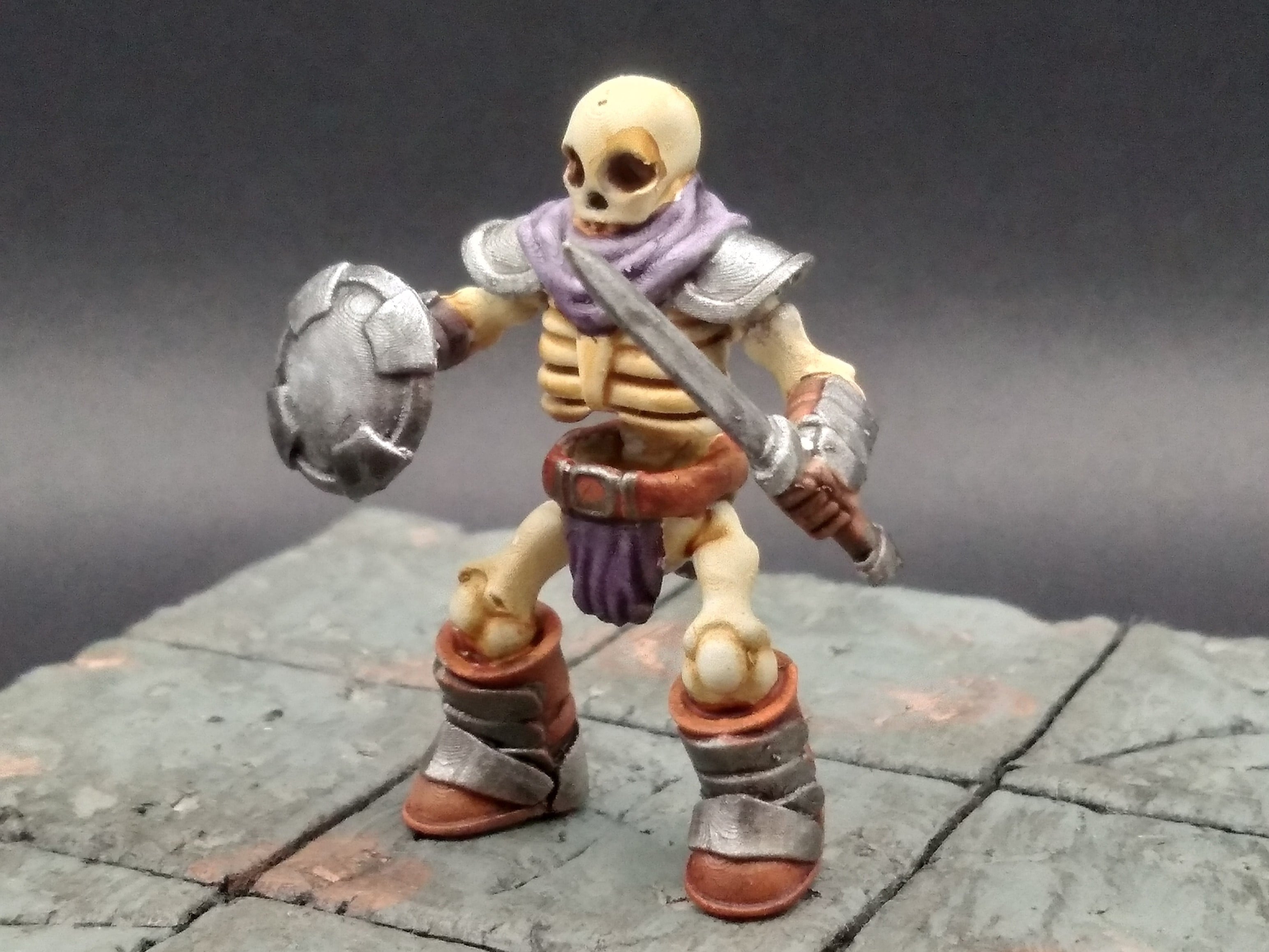 Skeleton Warrior, Miniatures Bundle 3d model