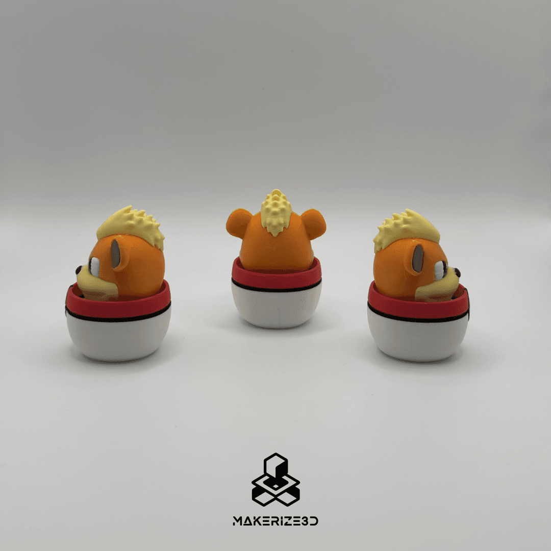 Growlithe Clicker 3d model