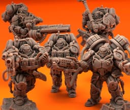 Proxy Marines, Mega Collection 3d model