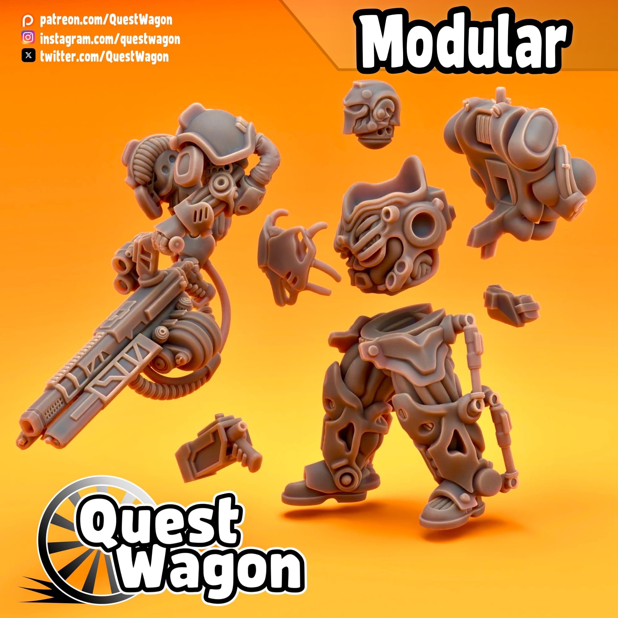 Proxy Marines, Mega Collection 3d model