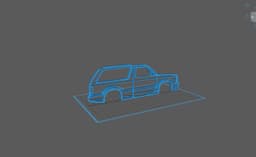 GMC - Typhoon 1992 Wall Art 3d model