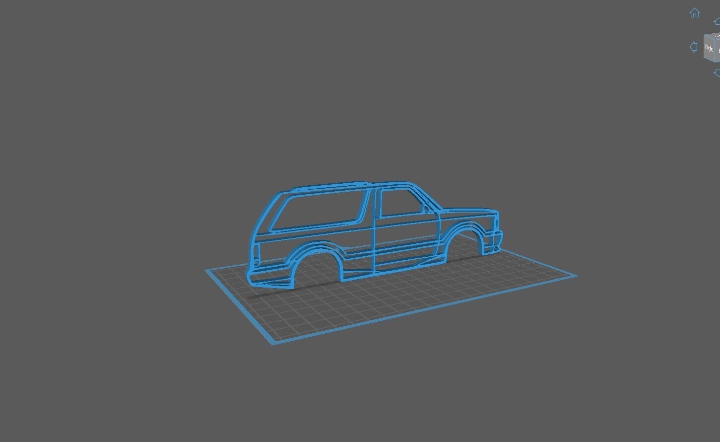 GMC - Typhoon 1992 Wall Art 3d model