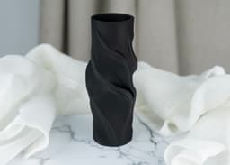 Spiral Flow Vase – A Dance of Movement & Form 3d model