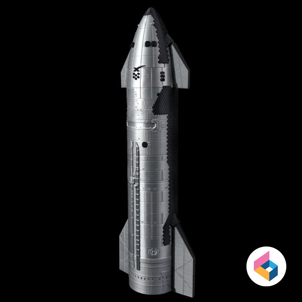 SpaceX Starship S28 Launch version 3d model