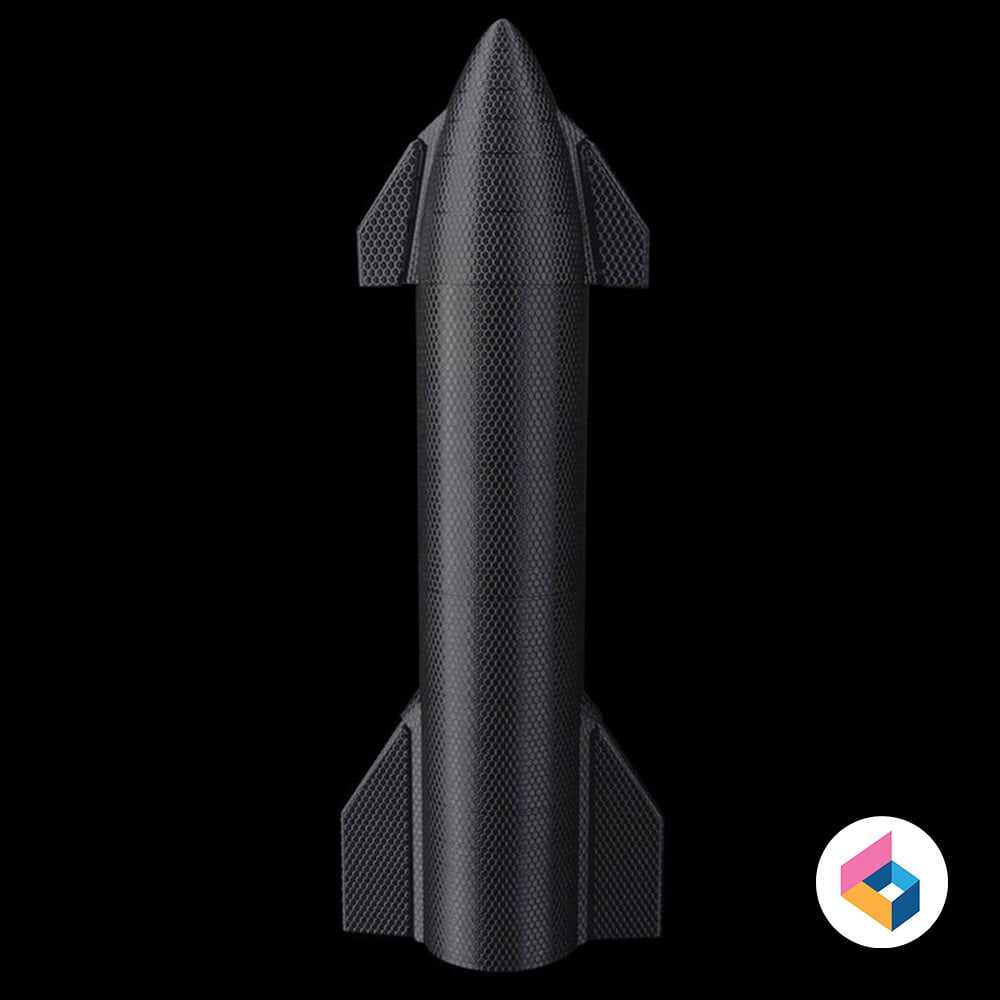 SpaceX Starship S28 Launch version 3d model