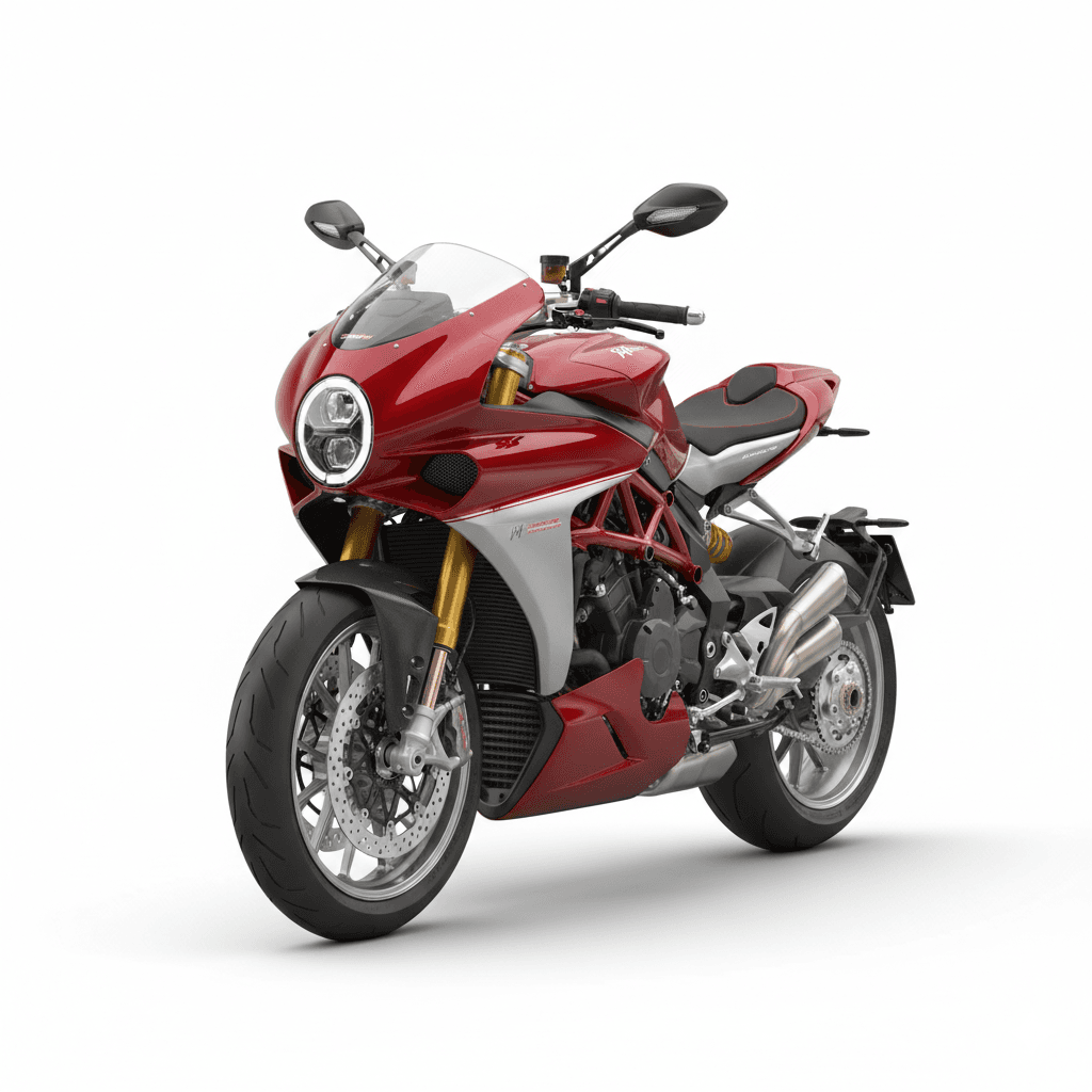 MV Agusta Superveloce 800 Retro Superbike 3d model