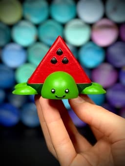 Wa-turt-melon 3d model