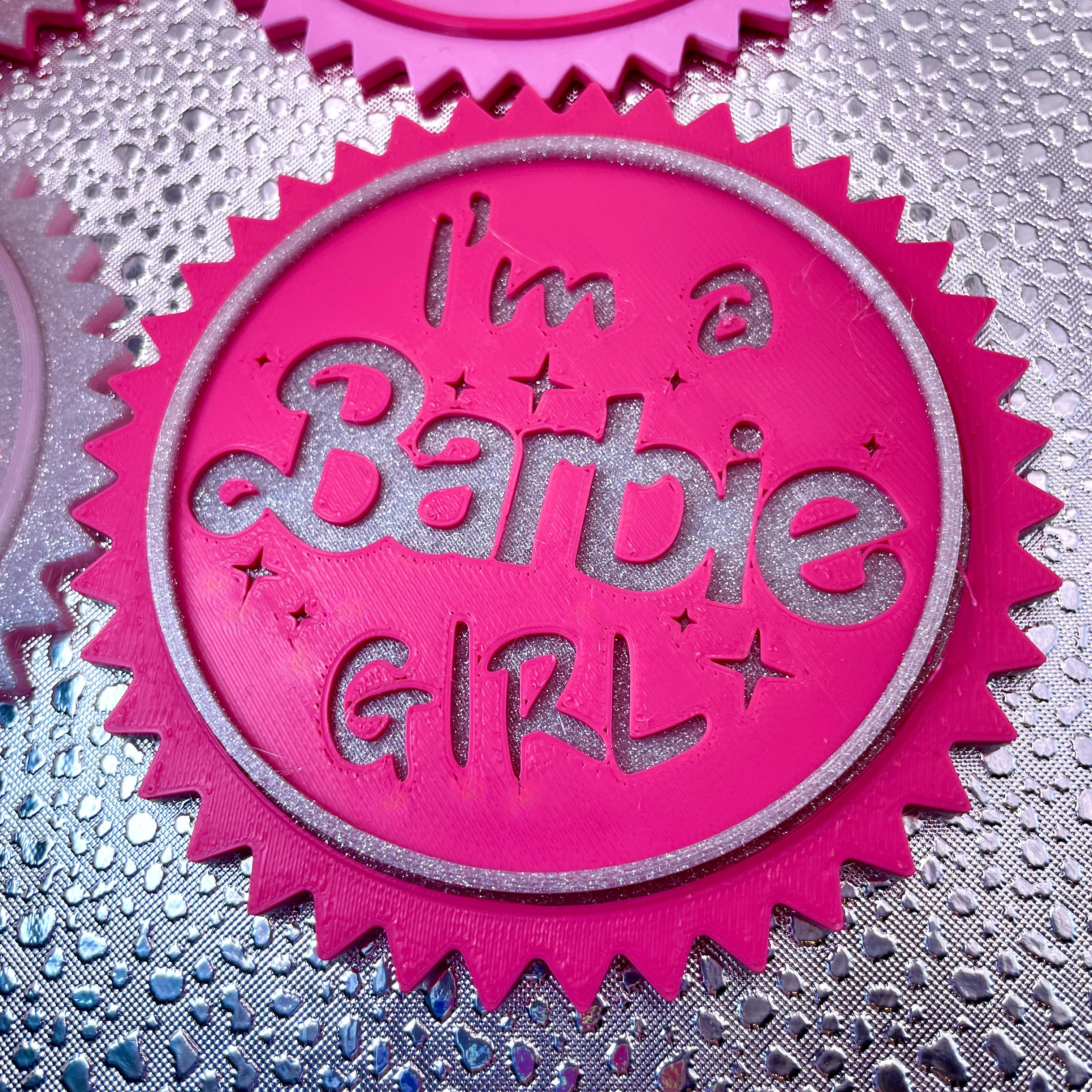 Barbie Dream Coasters - Love these!  So fun!
 - 3d model