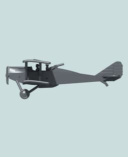 1:144 Ansaldo S.V.A. 10 3d model