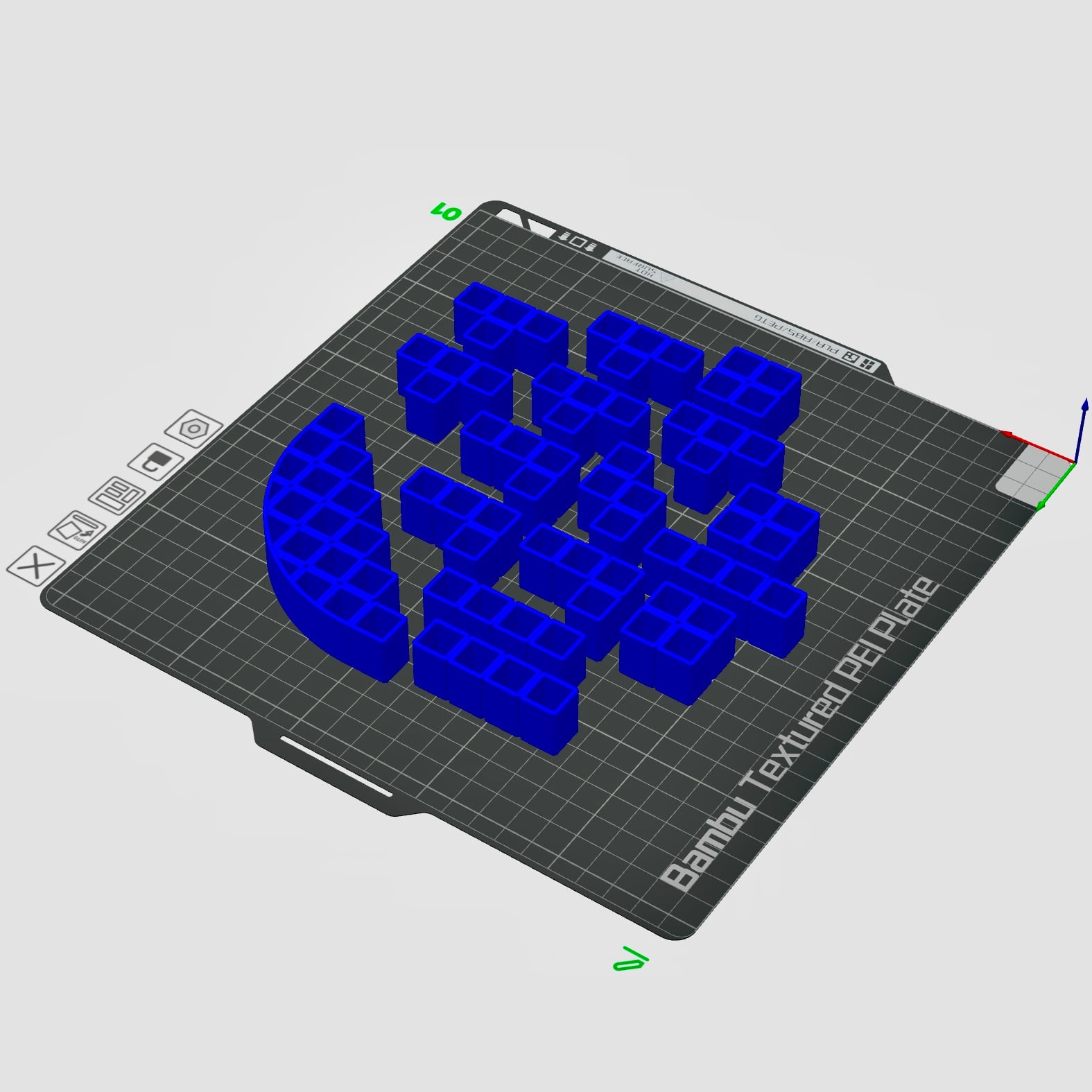 Balance Tetris Puzzle Table Game 3d model