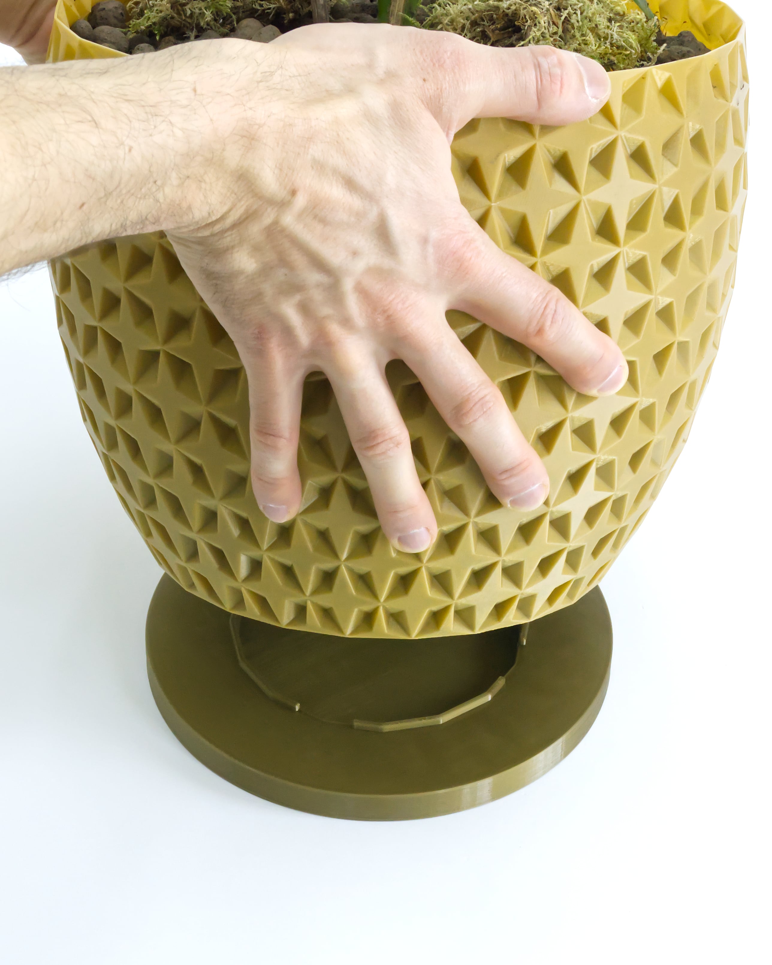 Chunky Puck Drip Tray // 200mm 3d model