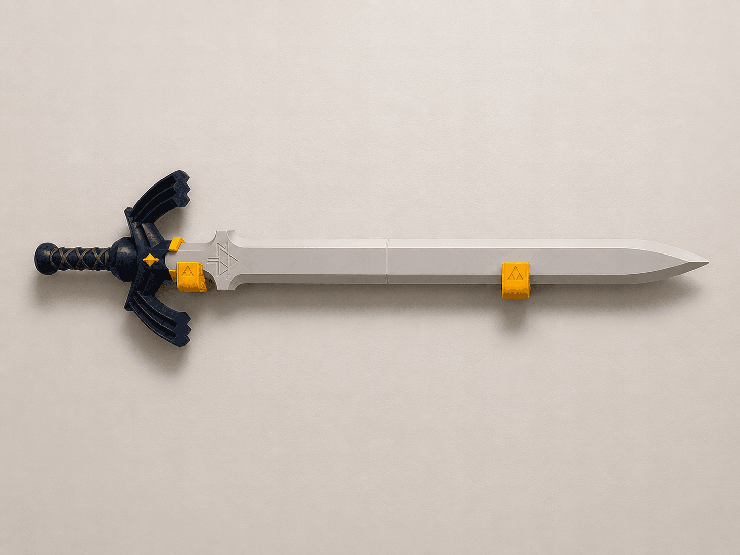 Master Sword Horizontal Wall Mount 3d model