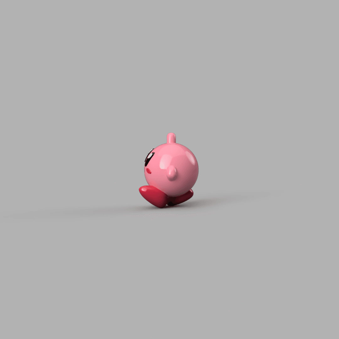 Kirby 3d model