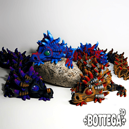 Eras, dragon of forgotten ages - articulated 3d model