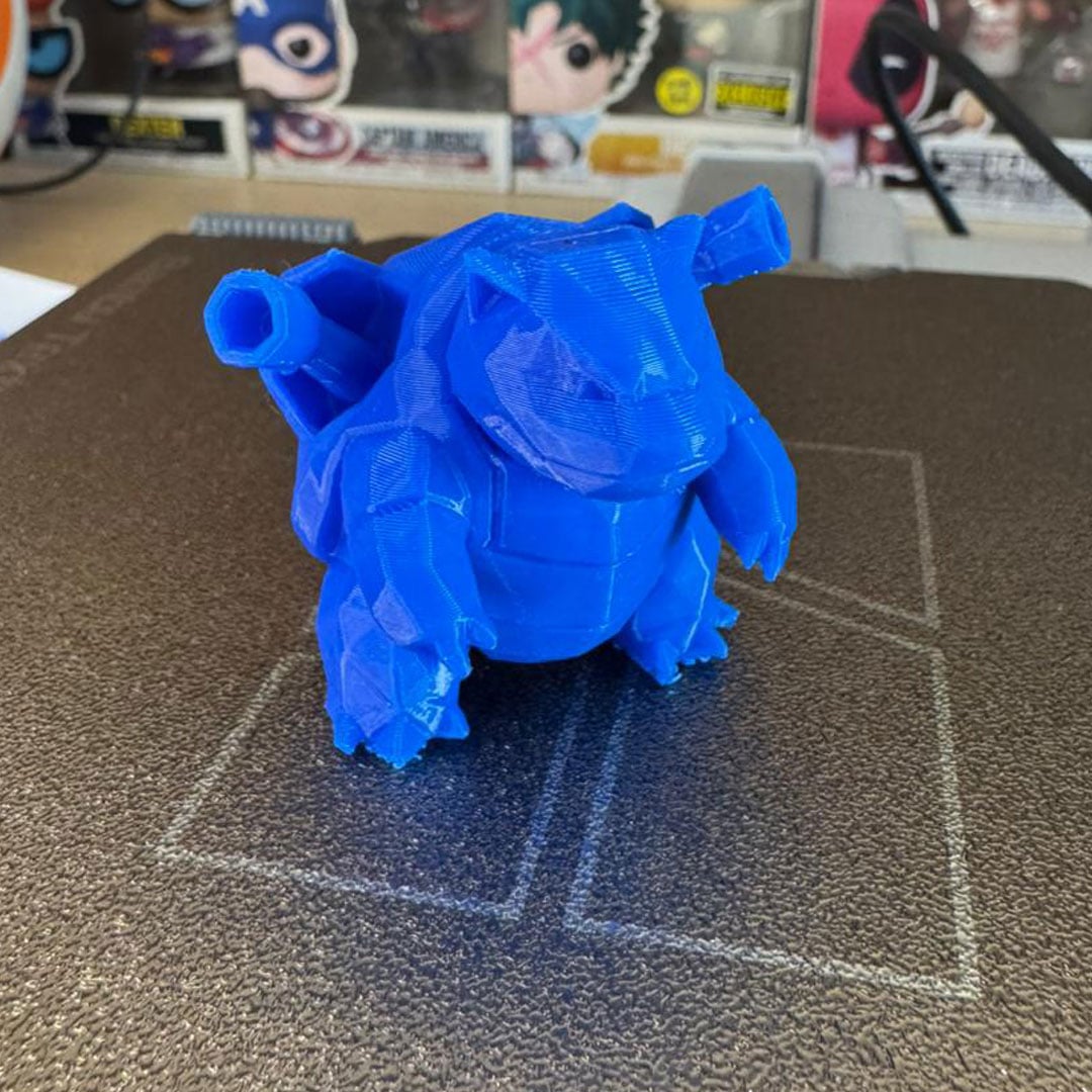 Low Poly Blastoise - Gen 1 Starter Collection 3d model