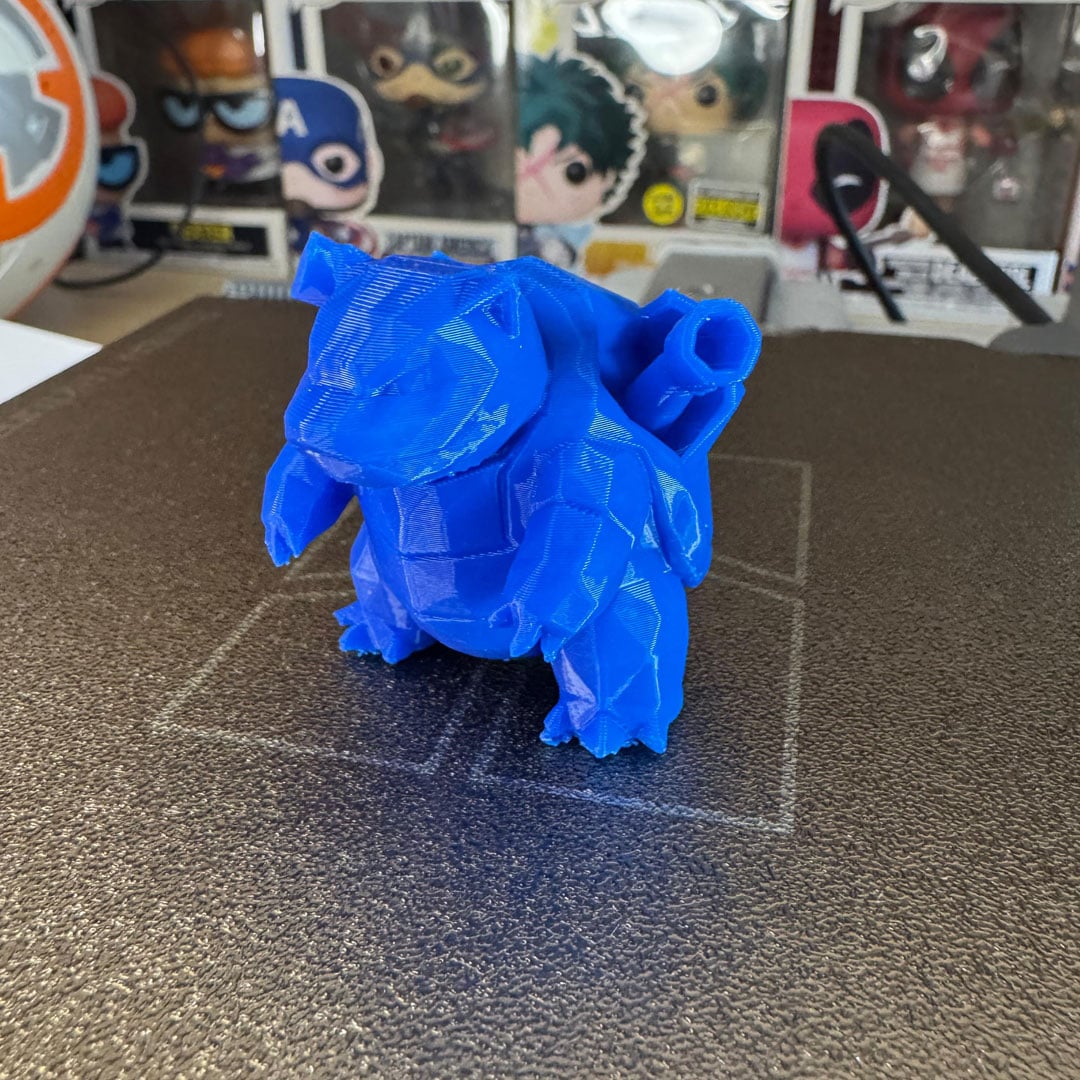 Low Poly Blastoise - Gen 1 Starter Collection 3d model