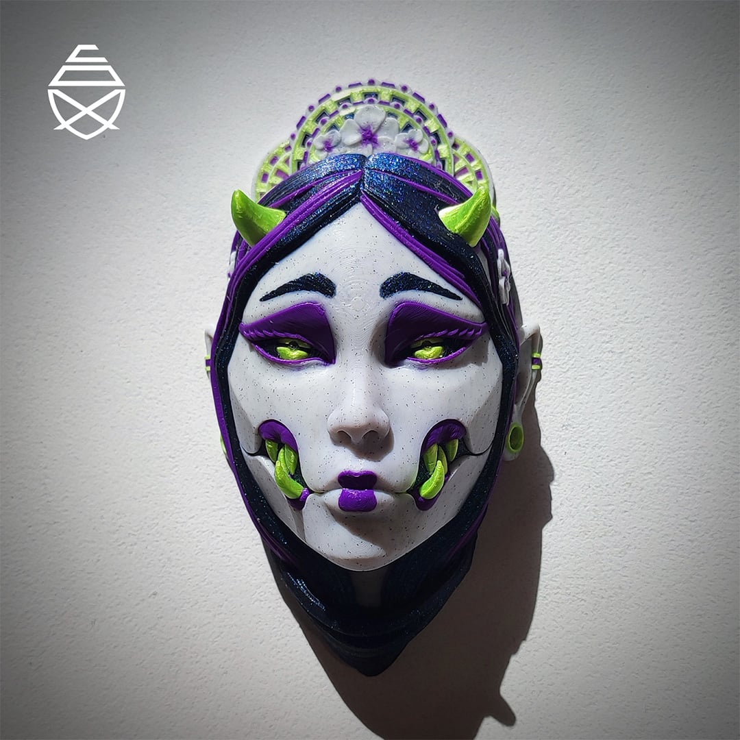 Kuchisake Wall Mask 3d model