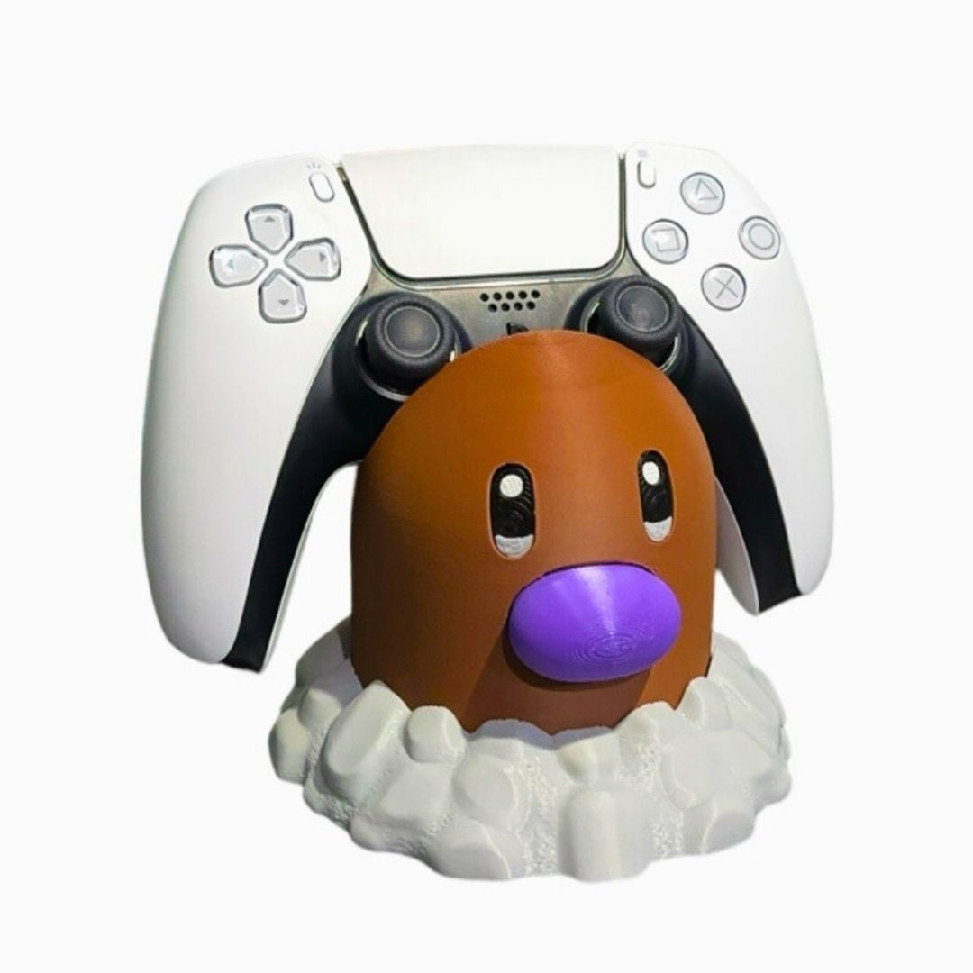 Diglett – By Colors (Controller Holder Option) 3d model