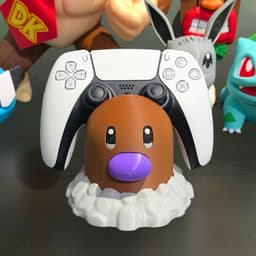 Diglett – By Colors (Controller Holder Option) 3d model