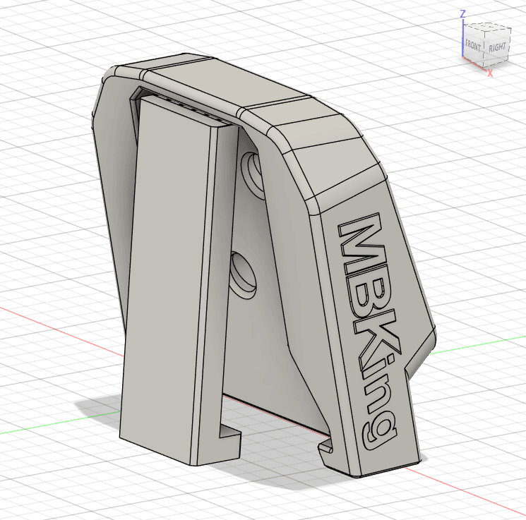 MBKing M18 Battery Holder - Terminal Protection 3d model