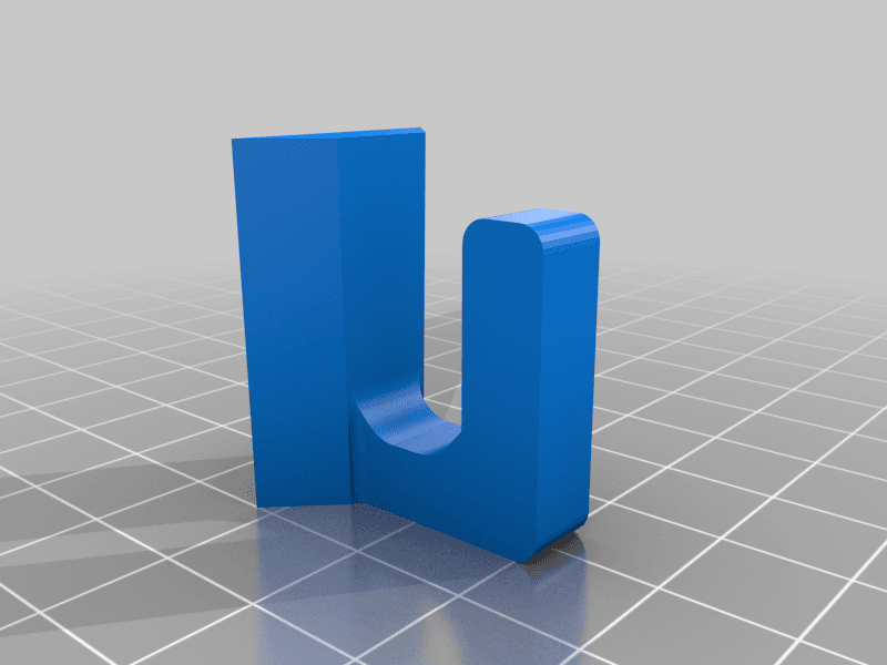 Wall Hook - Hidden Fasteners 3d model
