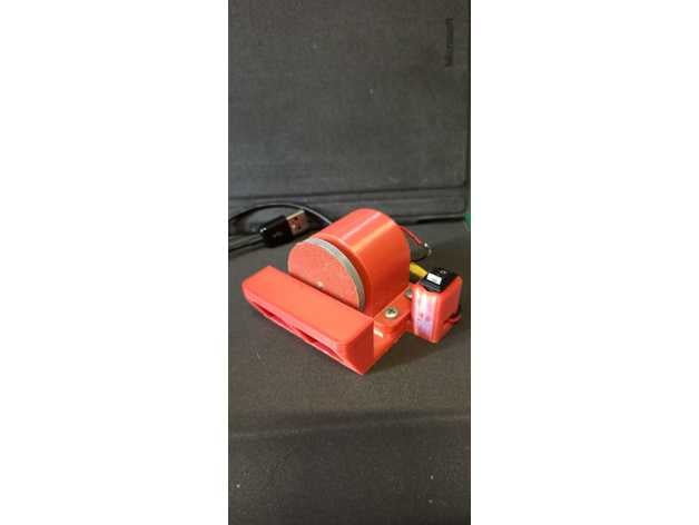 mini usb desk sander 3d model