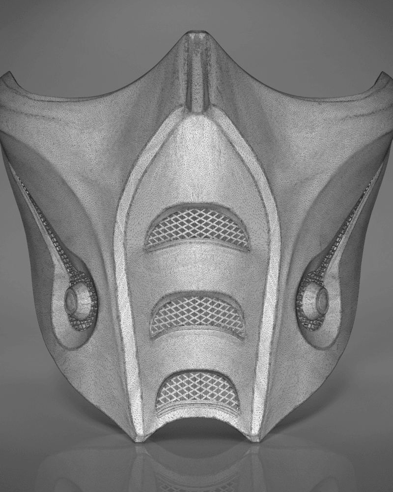 Sub-Zero's Mask - MK 11 3d model