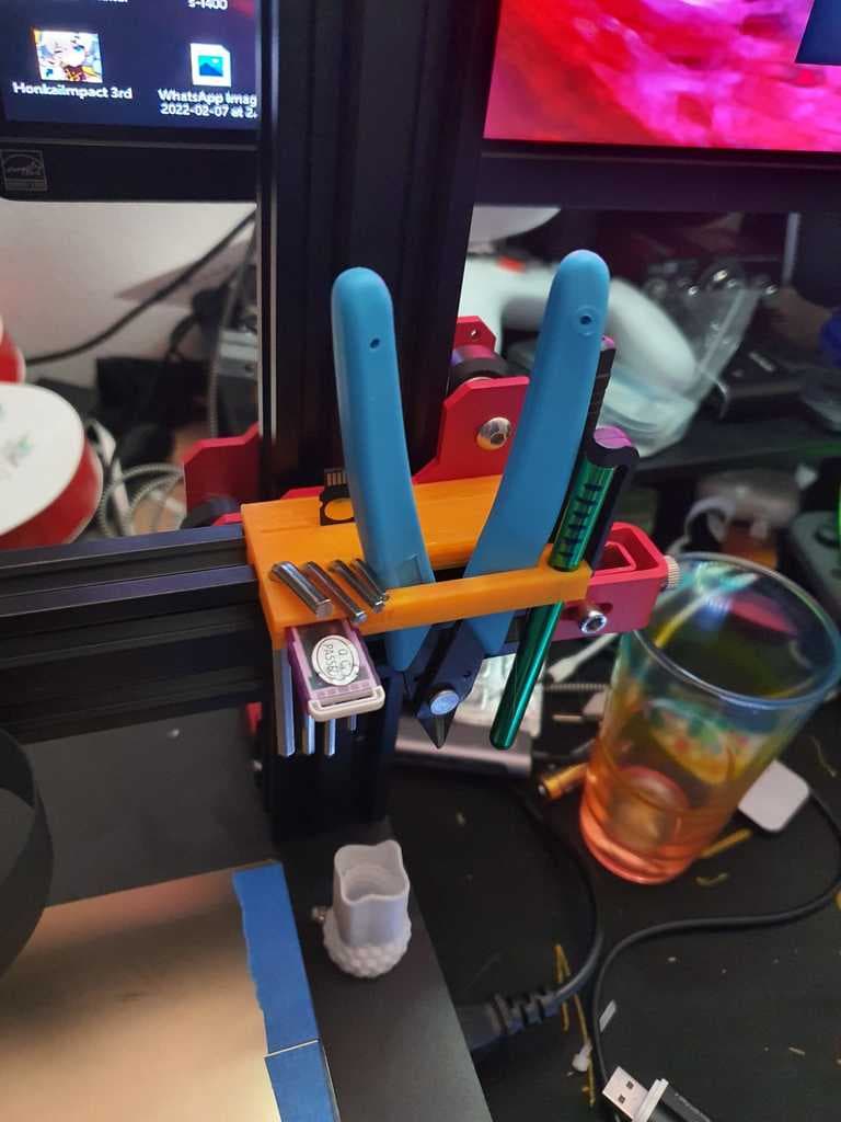 Tool Holder for Ortur Obsidian 3d model