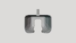 Logitech Mouse Holder 3d model