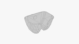 Logitech Mouse Holder 3d model