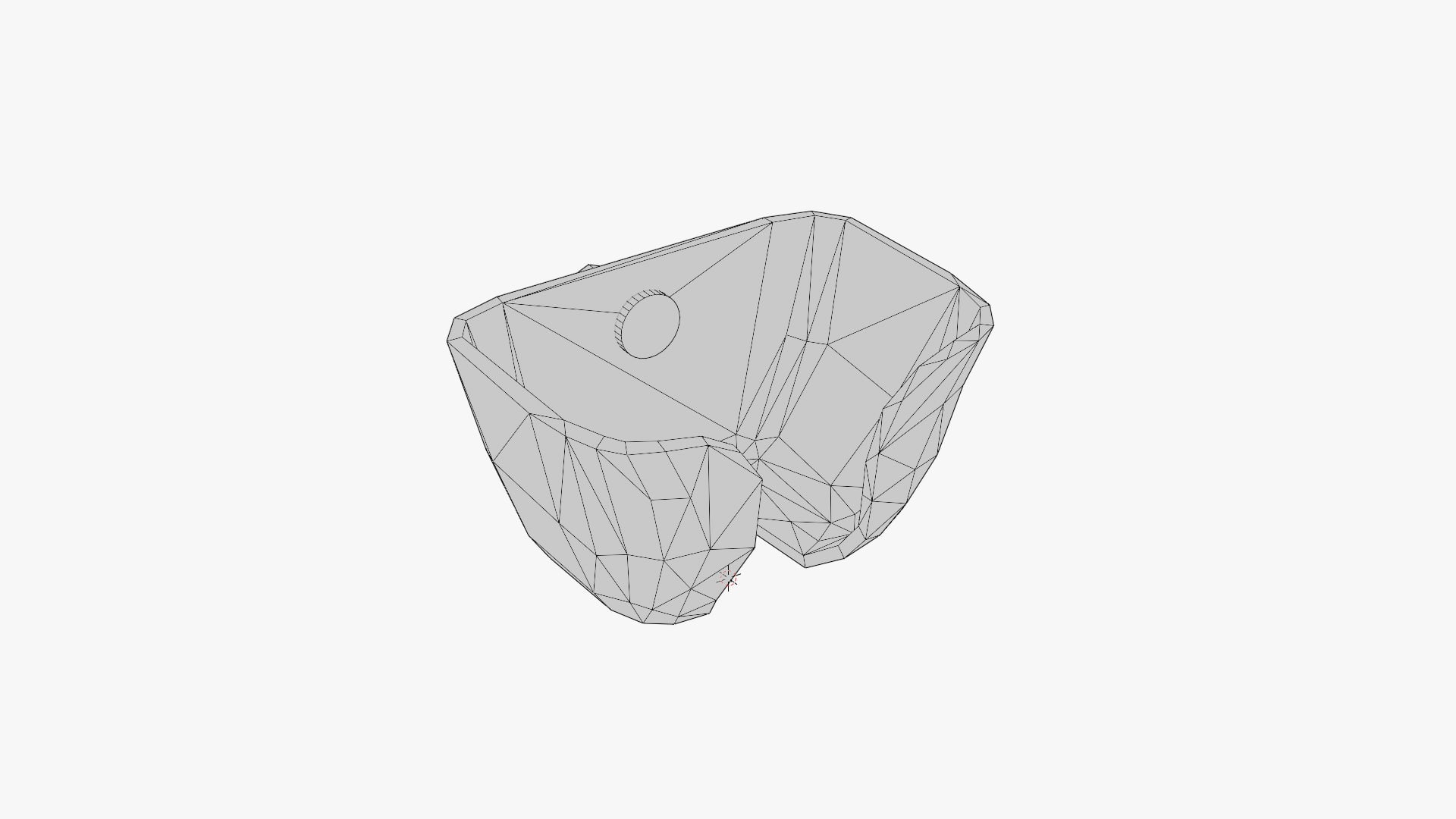 Logitech Mouse Holder 3d model