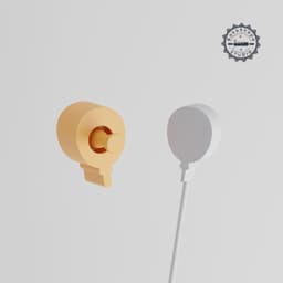 Halloween Balloon Cake Pop Mold Set, Spooky Party Decoration, 2-Piece STL for 3D Printing PRODUCT_3465 3d model