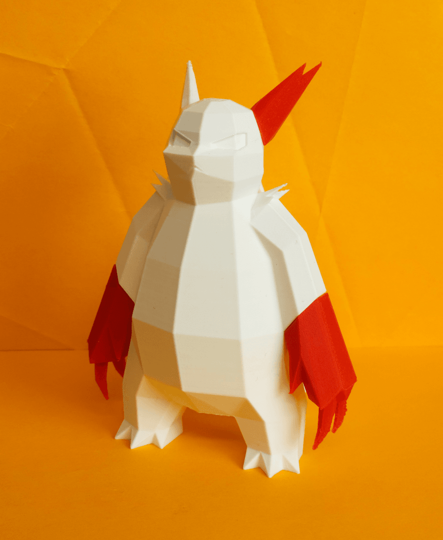 Zangoose Low Poly Pokemon 3d model