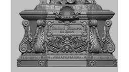 Saint Simon Zealot 3D Scanning STL Printable 3d model