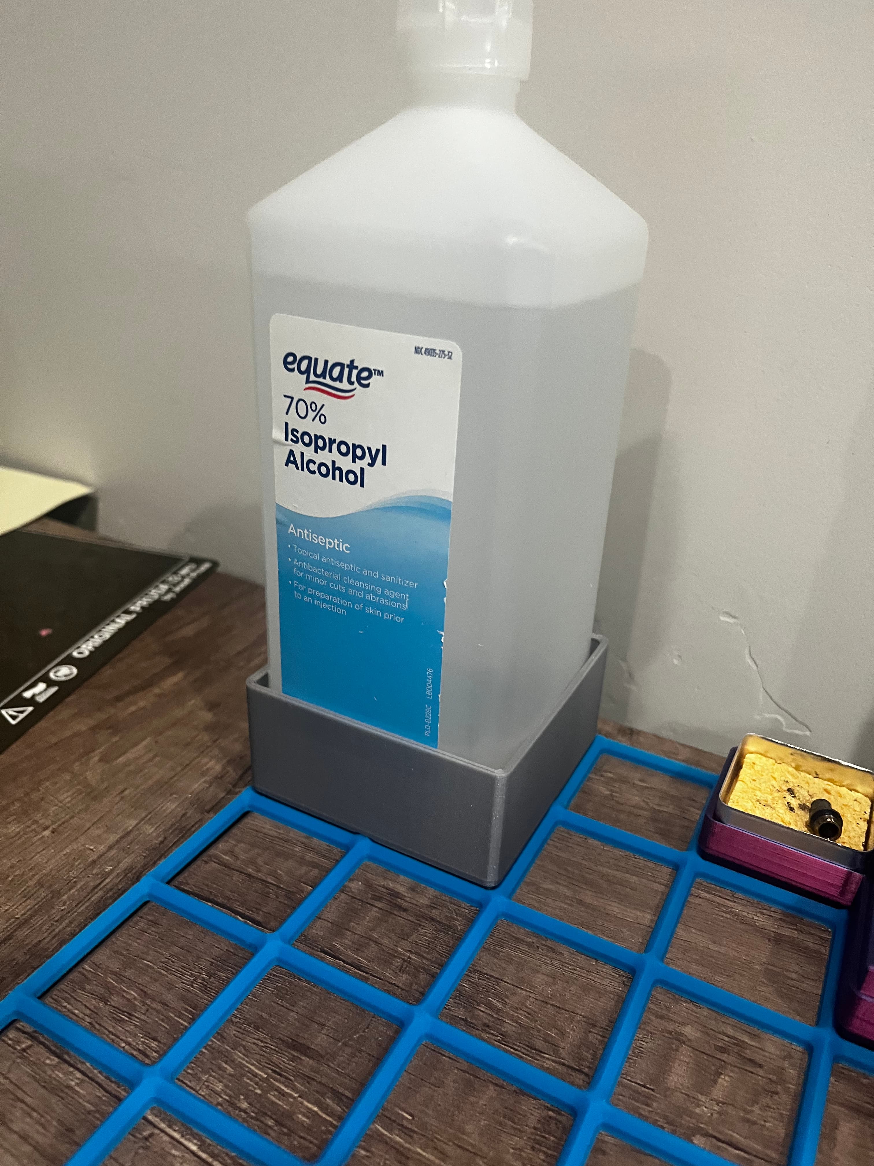 gridfinity isopropyl alc holder 3d model