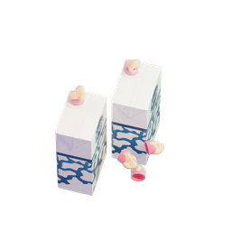 Nose Milk Jug Topper 3d model