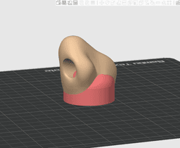 Nose Milk Jug Topper 3d model