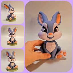 Bonnie Bunny bobblehead 3d model