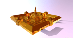 Pha That Luang - Laos.stl 3d model