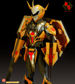 Wargreymon Tokusastu Armor 3d model