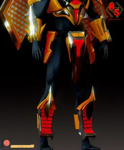 Wargreymon Tokusastu Armor 3d model