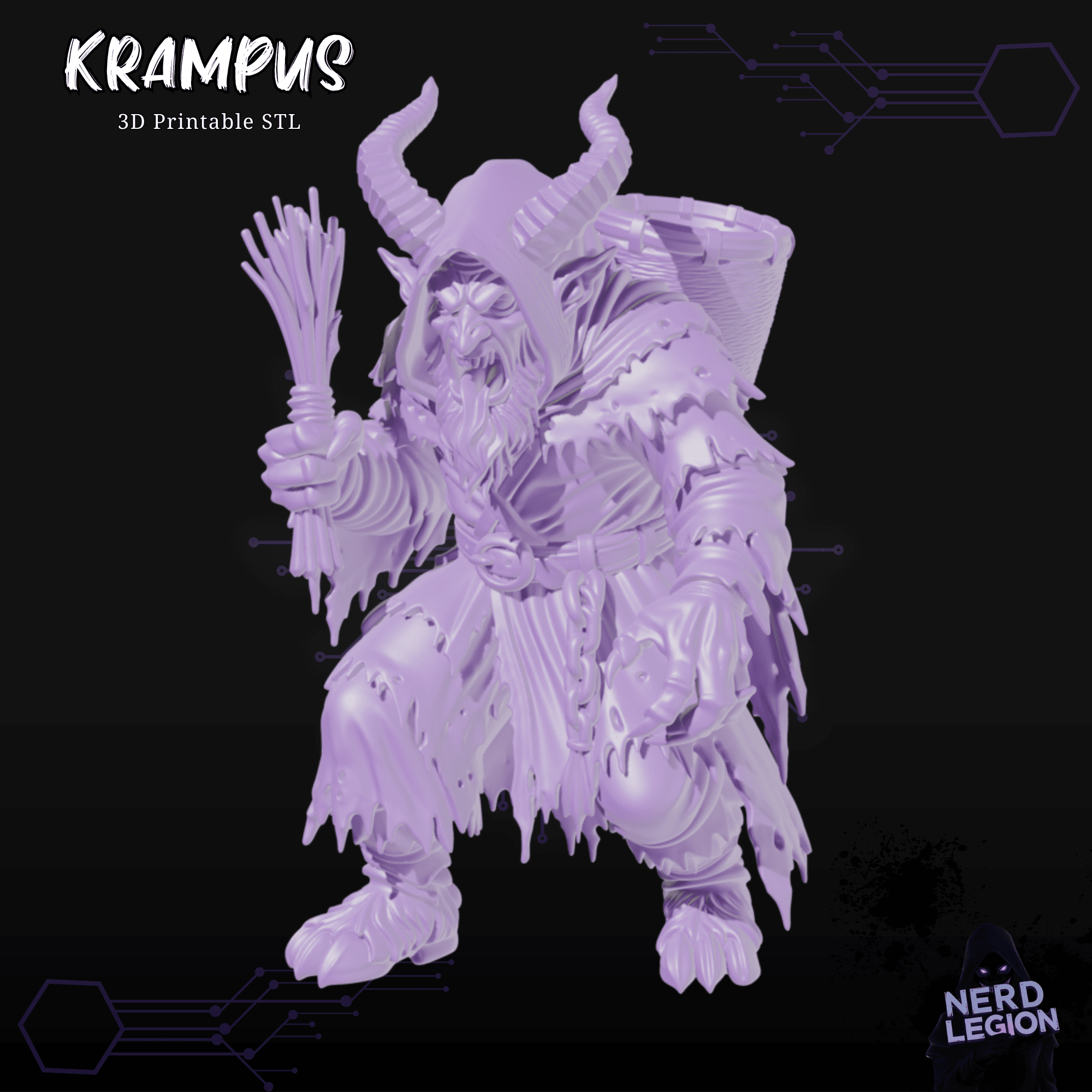 Krampus - Dungeons and Dragons 3D Models 3d model