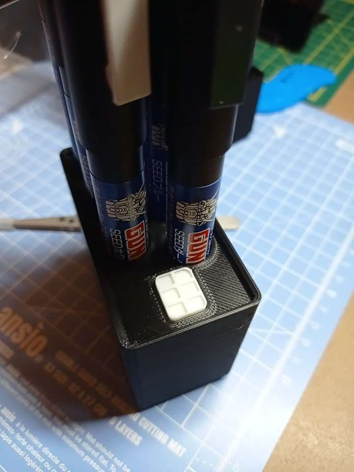 Gundam Marker Gridfinity Bins 3d model