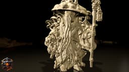 Sento Mossgill of the Mycōjin 3d model