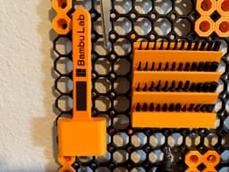 Bambu Scraper Holder for Multiboard 3d model