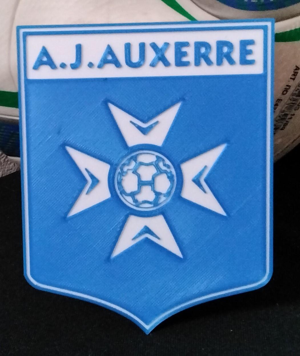 Association de la Jeunesse Auxerroise (AJ Auxerre / AJA) coaster or plaque 3d model