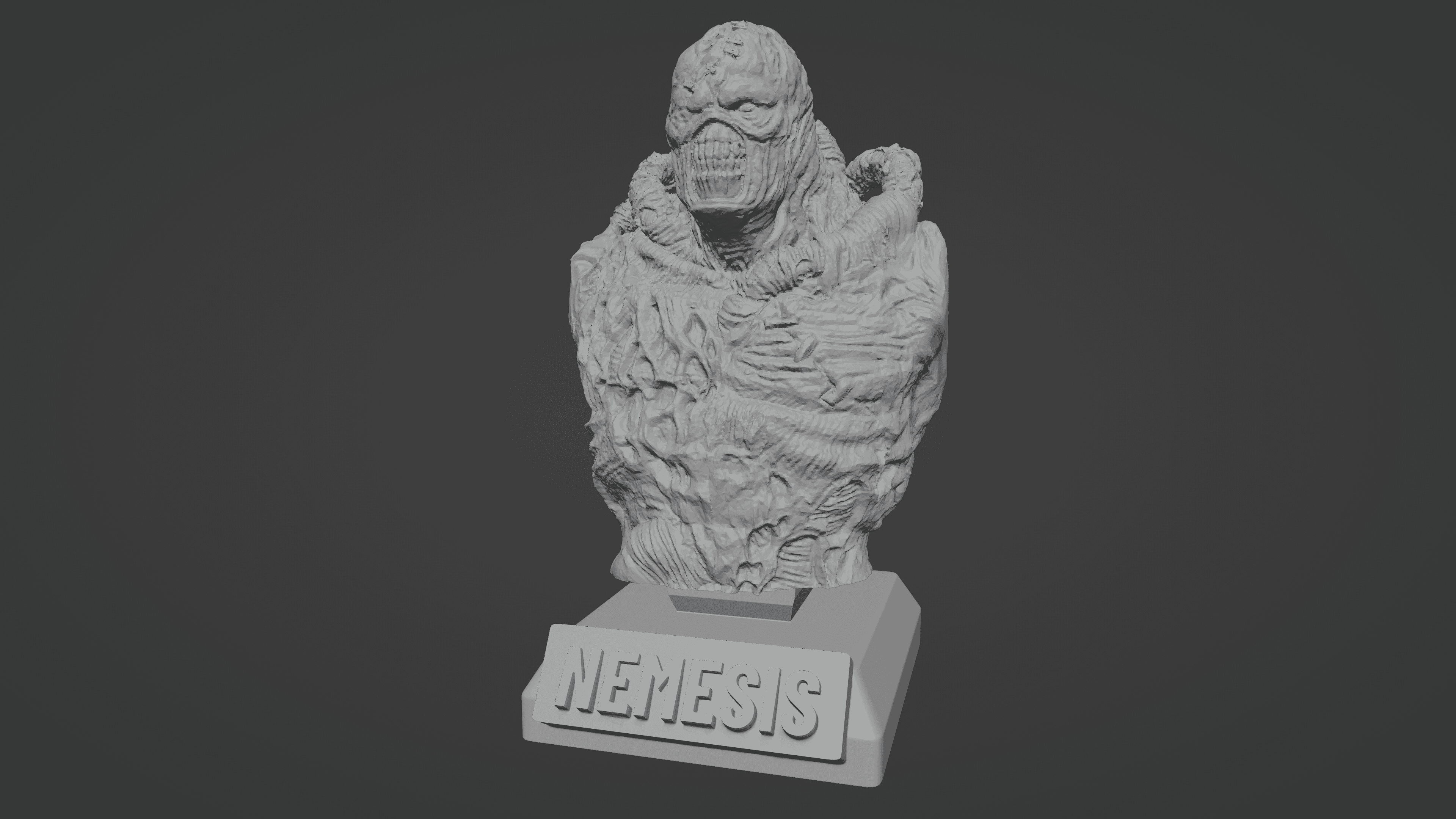 NEMESIS ULTRA-DETAILED SUPPORT-FREE BUST 3D MODEL 3d model